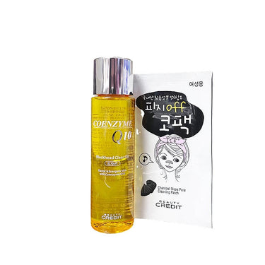 BEAUTY CREDIT_Coenzyme Q10 Blackhead Clear Oil + 5 Sheets Nose Strips_Cosmetic World